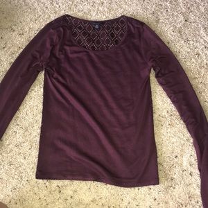 Aeropostale Maroon shirt